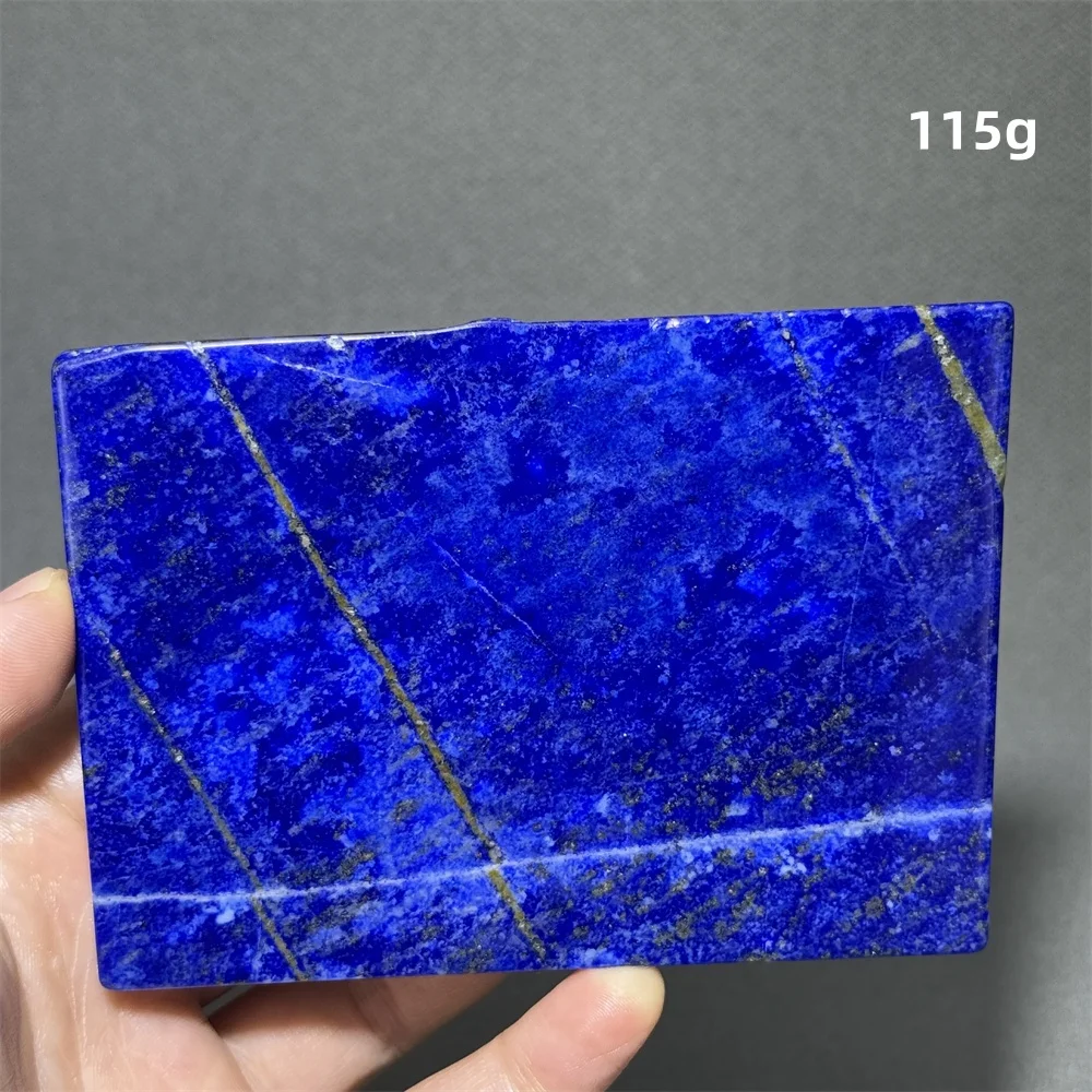 Lapis Lazuli Slice Natural Mineral Quartz Collection Home Office Energy Decoration Reiki Therapy Spiritual Meditation - Image 14