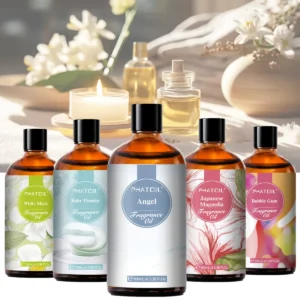 PHATOIL 100ml Aroma Fragrance Oil Fresh Linen Bubble Gum Baby Powder Angel Aromatherapy Essential Oils For Skin Candle Making