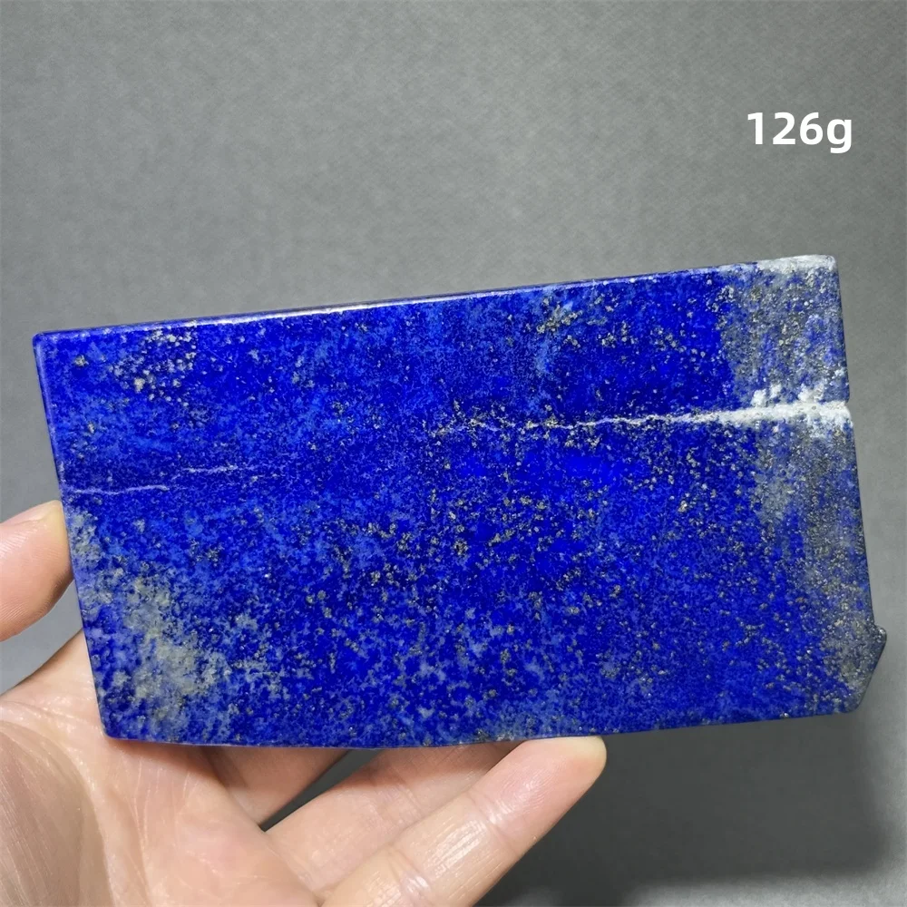 Lapis Lazuli Slice Natural Mineral Quartz Collection Home Office Energy Decoration Reiki Therapy Spiritual Meditation - Image 19