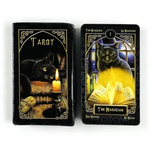 Tarot Cards Mysterious Animal Magic Divination Edition Borad Playing Games ,Spiritual Guidance & Collectors & Gift Giving