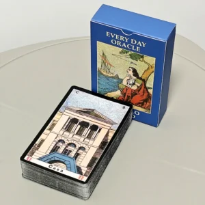 52 Pcs Oracle Sibyl Cards 9*6cm Every Day Oracle Deck Sibilla Italian Deck For Party Game, Birthday Gift