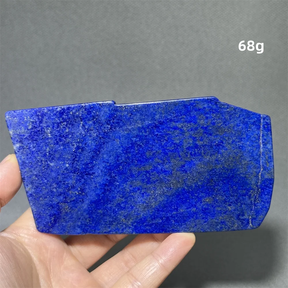 Lapis Lazuli Slice Natural Mineral Quartz Collection Home Office Energy Decoration Reiki Therapy Spiritual Meditation - Image 4