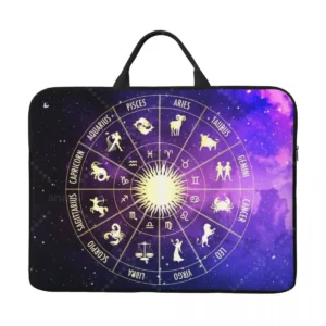 Moon Star Mystic Sun Astrology Tarot Goth Laptop Bag Computer Bag Office Business Travel 14 Inch Water Resistant Large Laptop