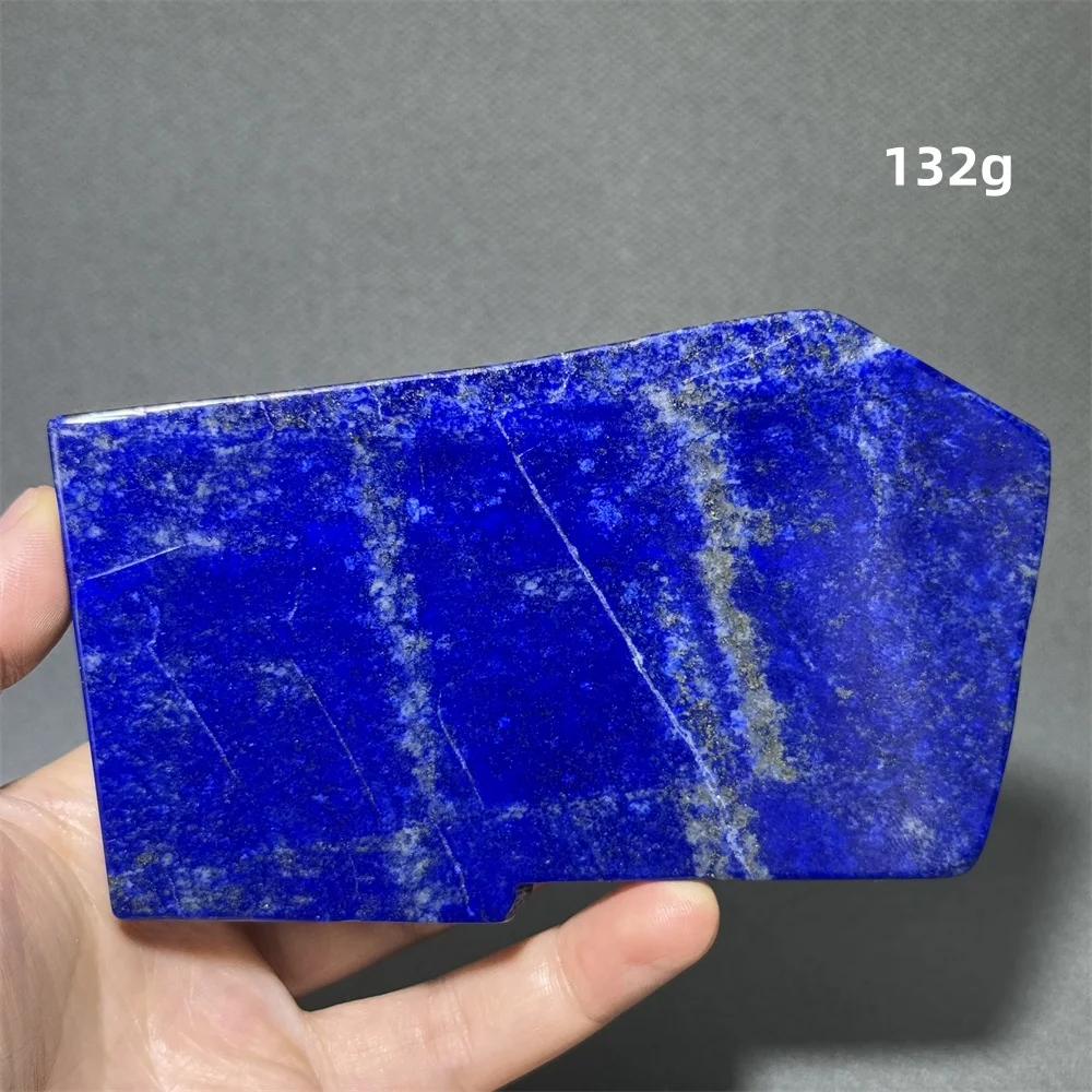 Lapis Lazuli Slice Natural Mineral Quartz Collection Home Office Energy Decoration Reiki Therapy Spiritual Meditation - Image 23