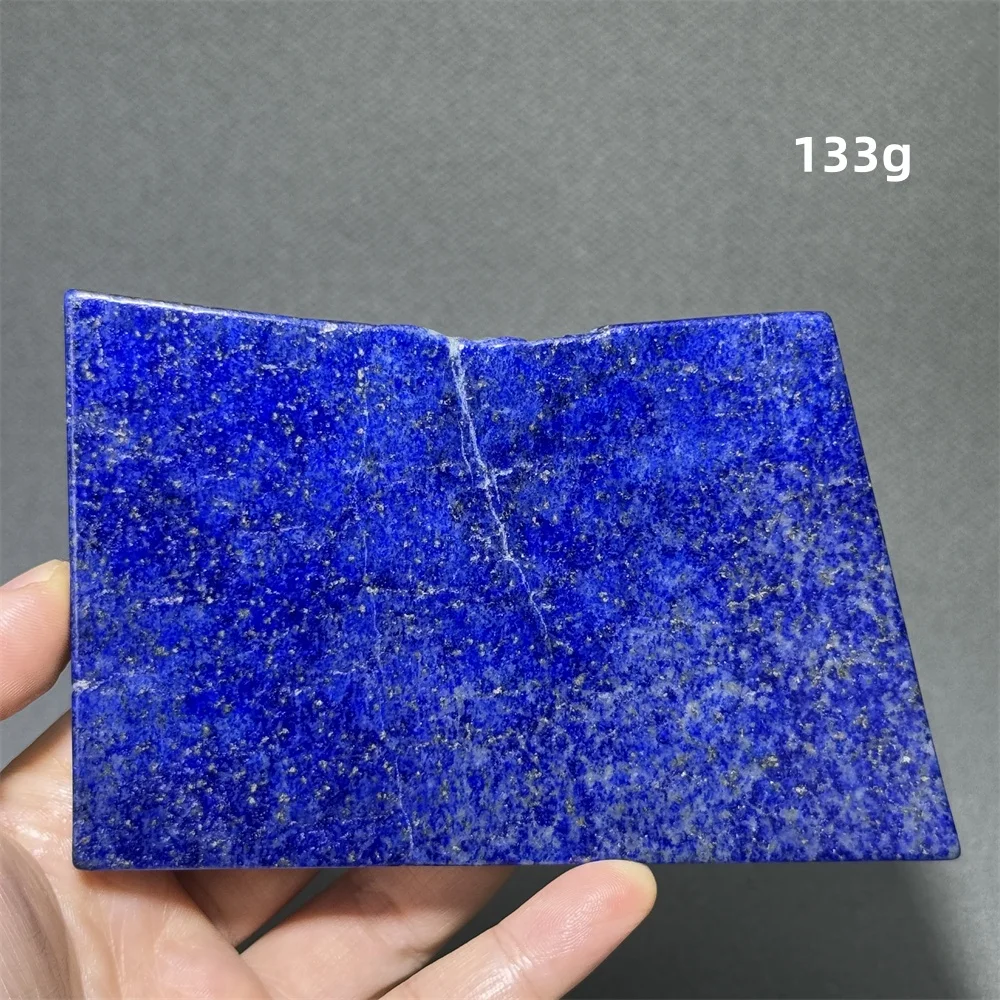 Lapis Lazuli Slice Natural Mineral Quartz Collection Home Office Energy Decoration Reiki Therapy Spiritual Meditation - Image 9