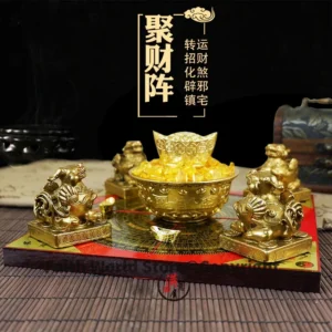 Geomantic master tool -HOME Company efficacious Town house money drawing PIXIU Crystal Bagua Array Diagrams FENG SHUI LUO PAN