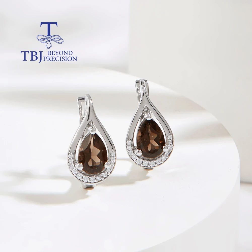 2026 Anime Jujutsu Kaisen Eye Silver Ring & Earrings Set Natural Smoky Gemstone Fine Jewelry for Women & Girl Daily Wear Gift - Image 10