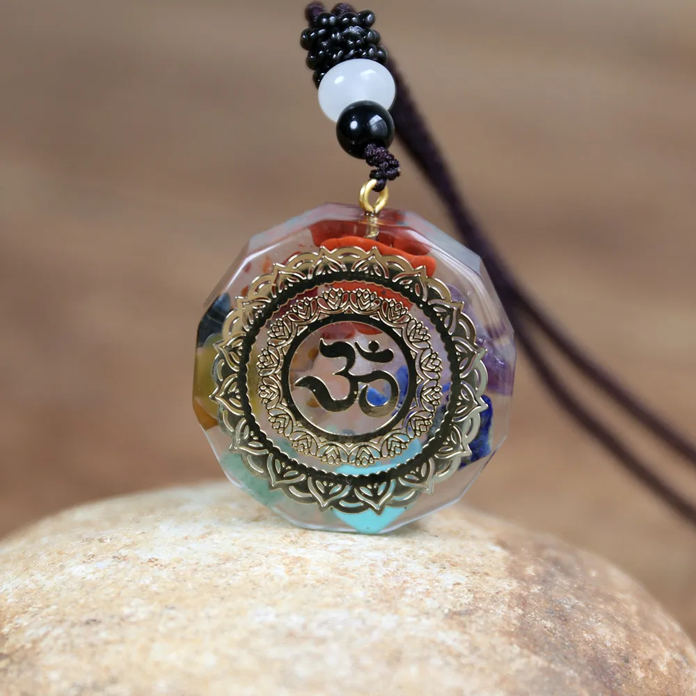 Natural Irregular Labradorite Pendant Necklace for Women Men Natural Stone Pendant Necklace Jewelry - Image 9