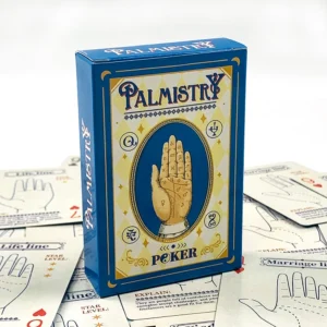 New Palmistry Game Cards 56pcs Fortune Telling Divination Poker Playing Cards Playing Cards Play Card Game Self-discovery Tool
