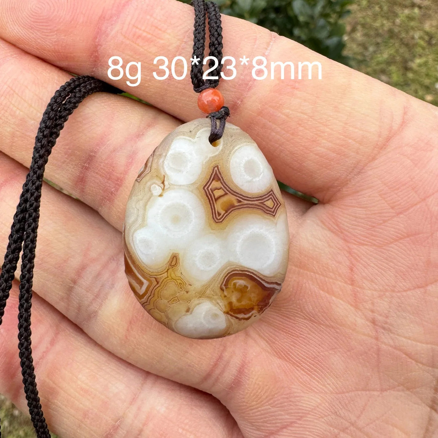 Natural Inner Mongolia Agate Eye Stone energy stone mineral specimen Crystal Stones Witchcraft Supplies Quartz Reiki Healing - Image 14