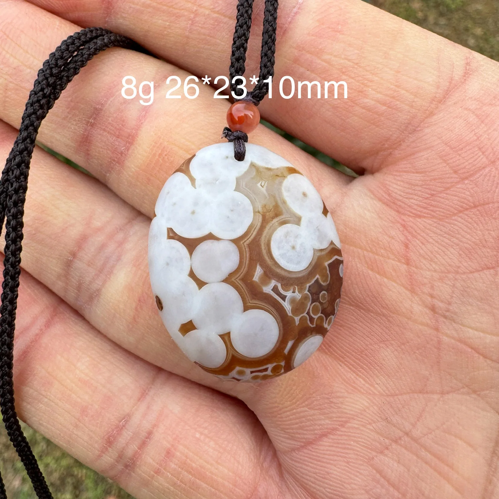 Natural Inner Mongolia Agate Eye Stone energy stone mineral specimen Crystal Stones Witchcraft Supplies Quartz Reiki Healing - Image 15