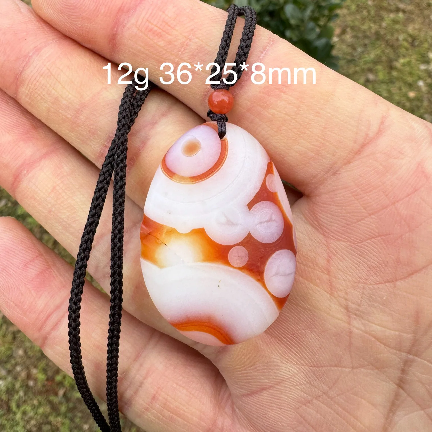Natural Inner Mongolia Agate Eye Stone energy stone mineral specimen Crystal Stones Witchcraft Supplies Quartz Reiki Healing - Image 3