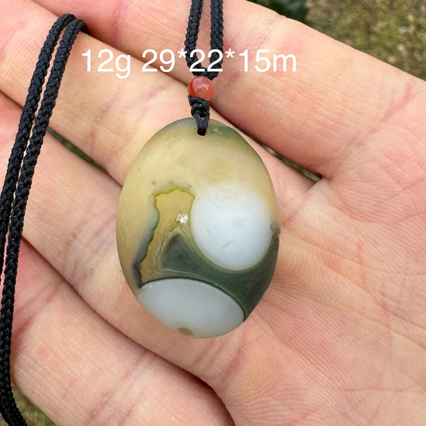 Natural Inner Mongolia Agate Eye Stone energy stone mineral specimen Crystal Stones Witchcraft Supplies Quartz Reiki Healing - Image 10